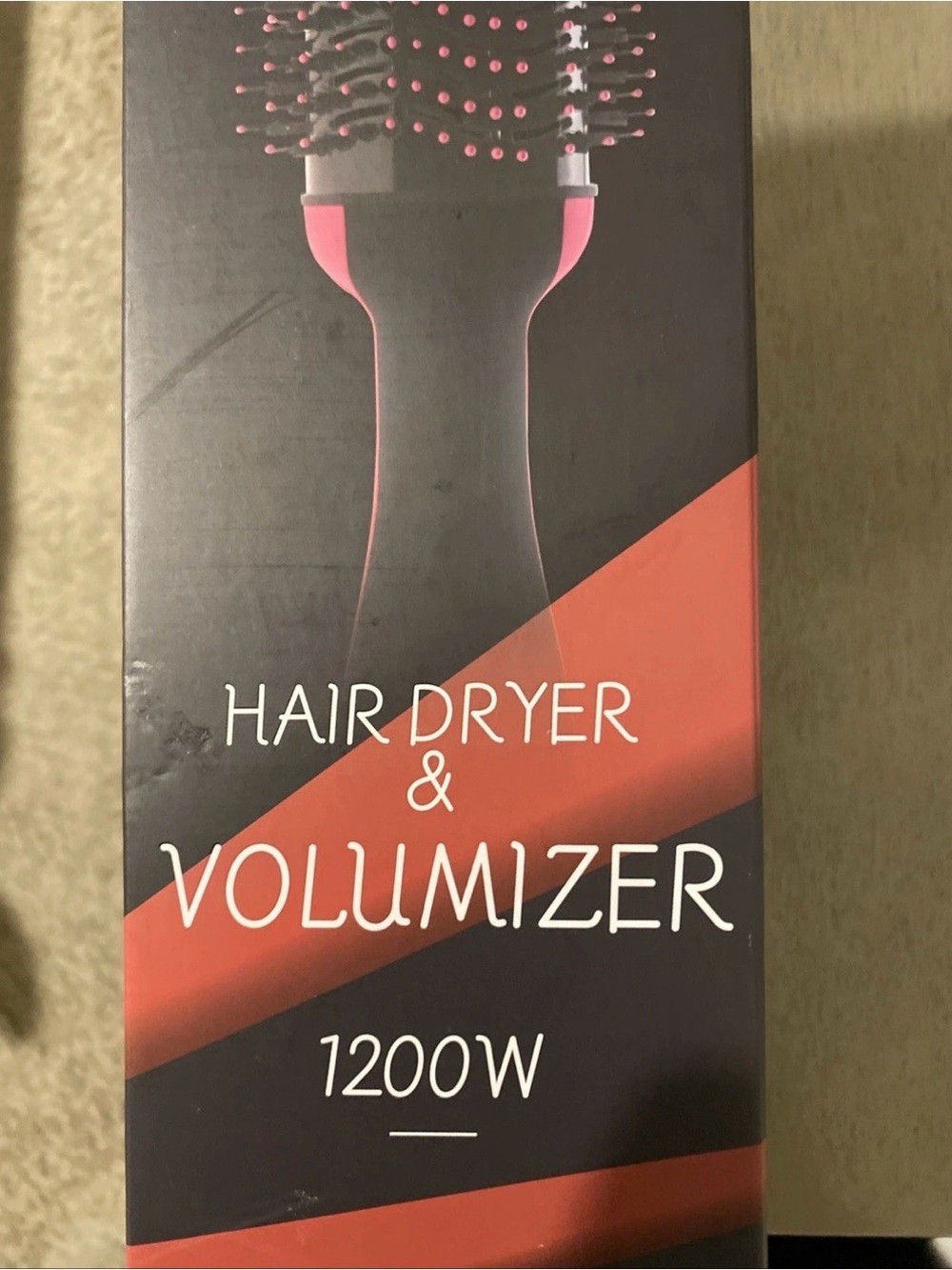 Hair Dryer & Volumizer Brush - Pink